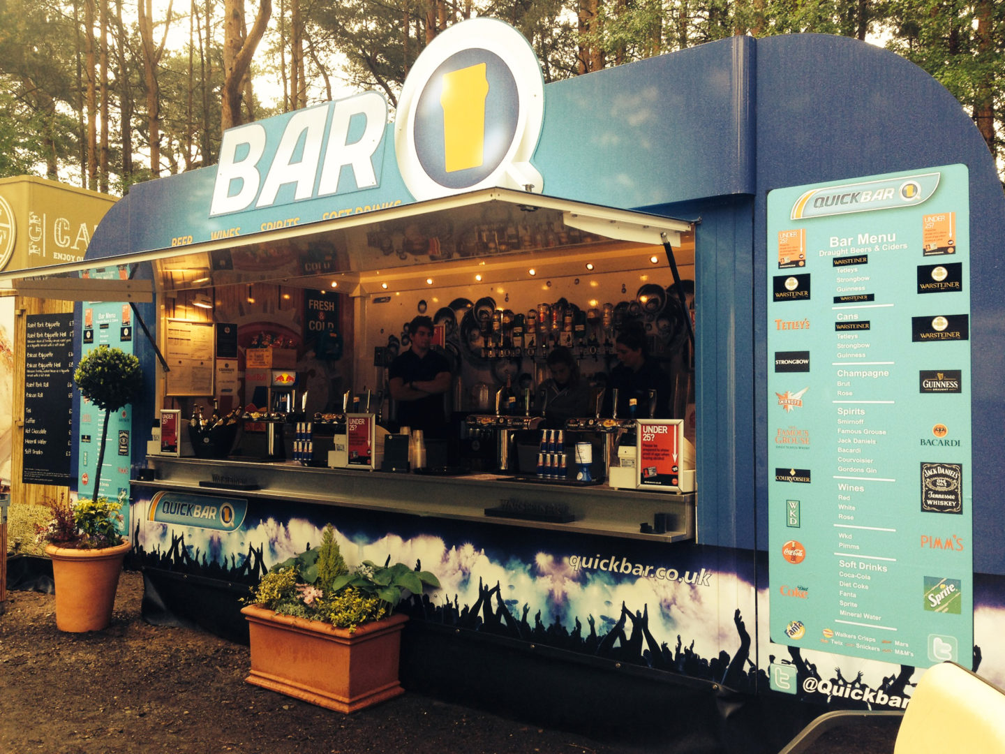 Quick bar